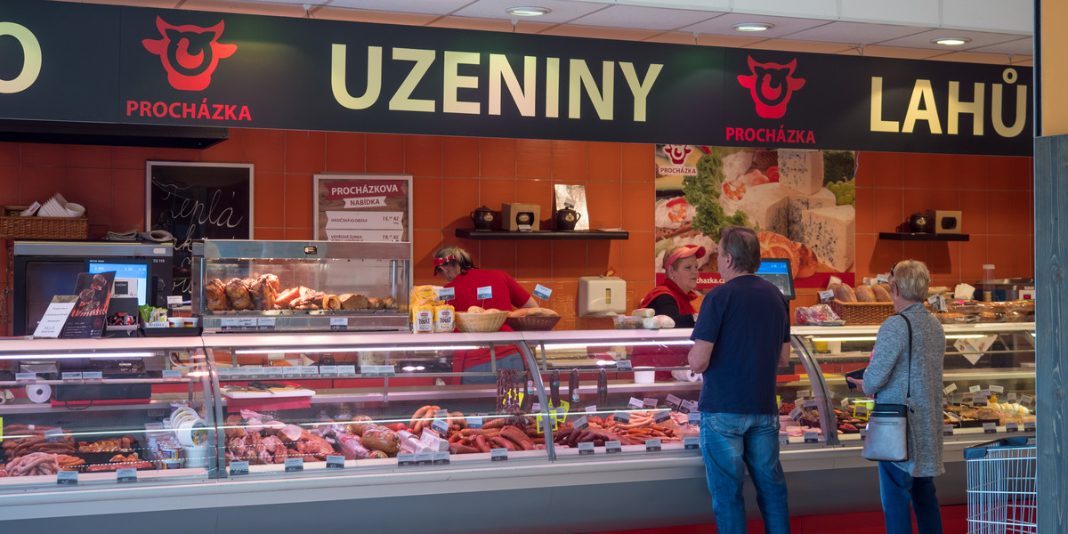 Wzrost cen mięsa szczególnie zabolał czeskich konsumentów.