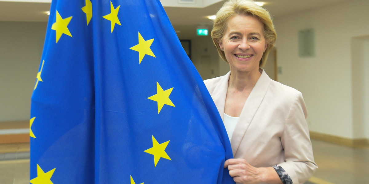 Ursula von der Leyen w Warszawie