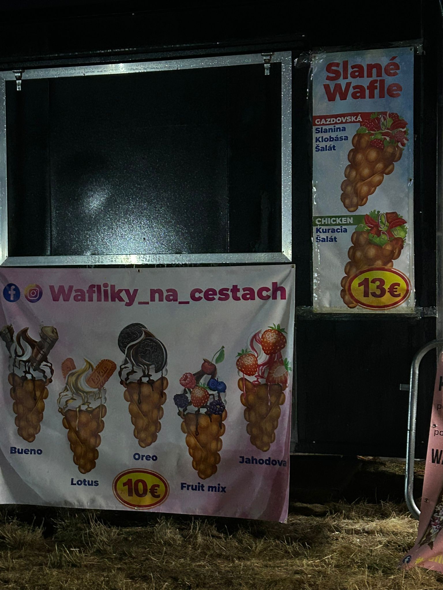 Ponuka jedál na Lovestreame.