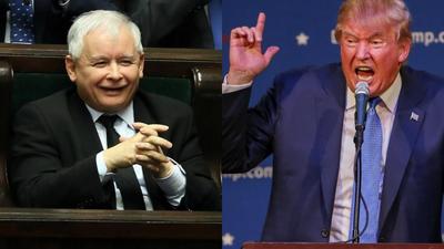 Kaczyński Donald Trump