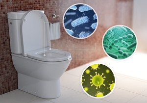 Rizik od zaraze preko daske WC šolje je veoma nizak 