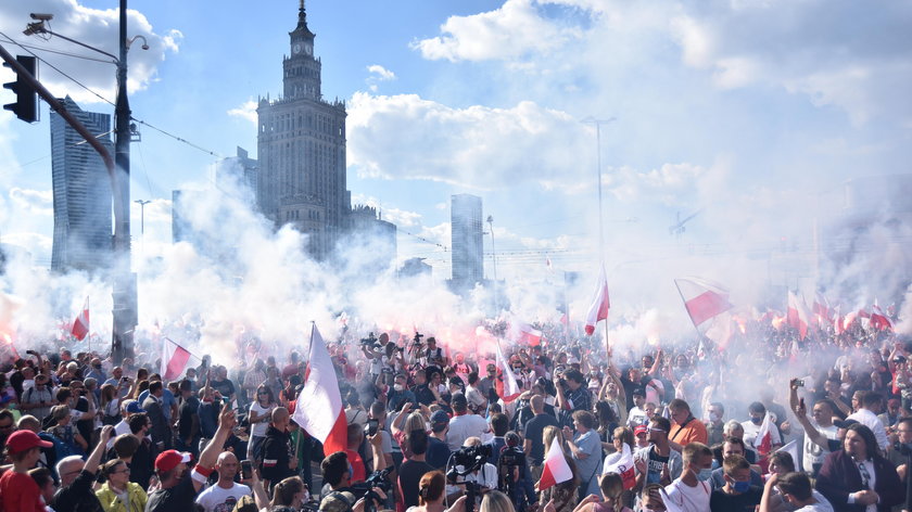 Tak Warszawa uczciła 76. rocznicę Powstania Warszawskiego