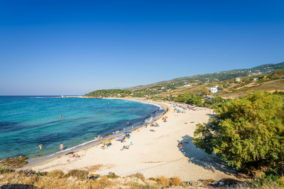 Plaża Messakti, Ikaria