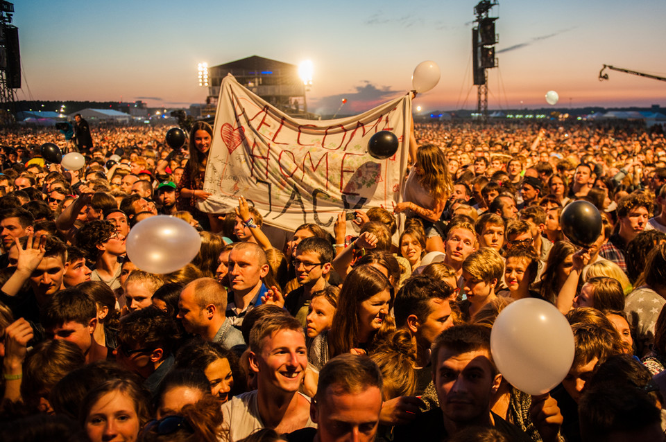 Publiczność na koncercie Jacka White'a