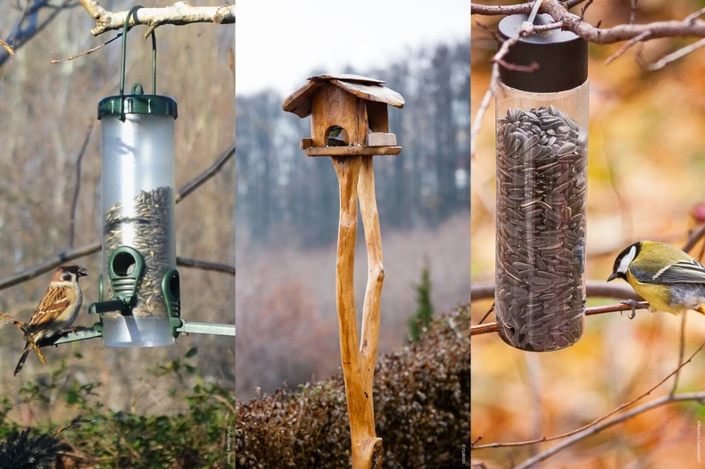 Različiti tipovi hranilica