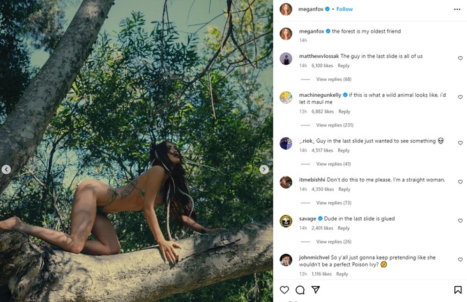 Megan nikad nije pozirala na eksplicitnijim fotografijama od ovih  