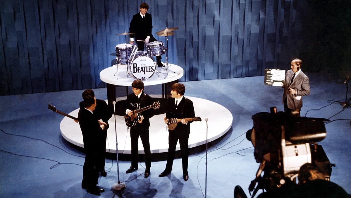 Twist and Shout. Beatlemania in the U.S. exploded following the quartet’s appearance on “The Ed Sullivan Show and in Newsweek.