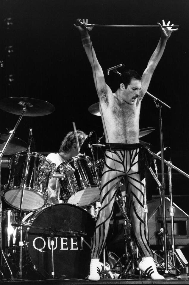 Freddie Mercury w 1984 roku