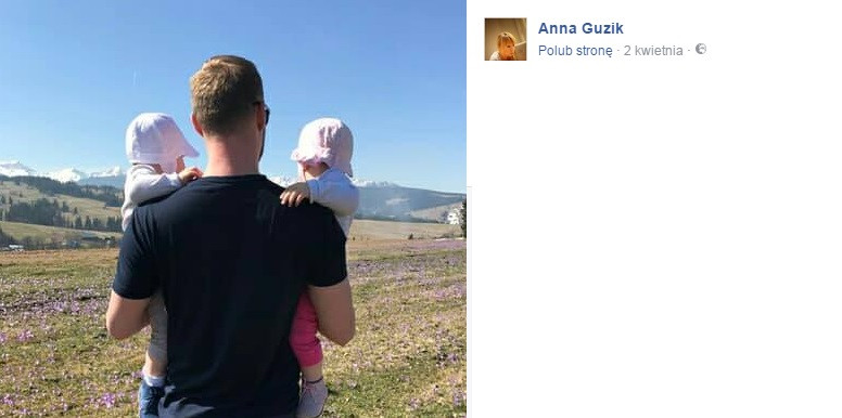 Anna Guzik na Facebooku