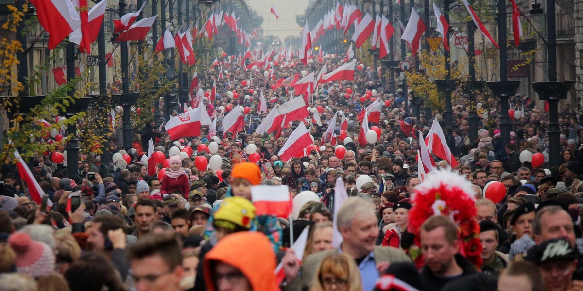 Tak świętowaliśmy 100 rocznicę odzyskania niepodległości w Łodzi