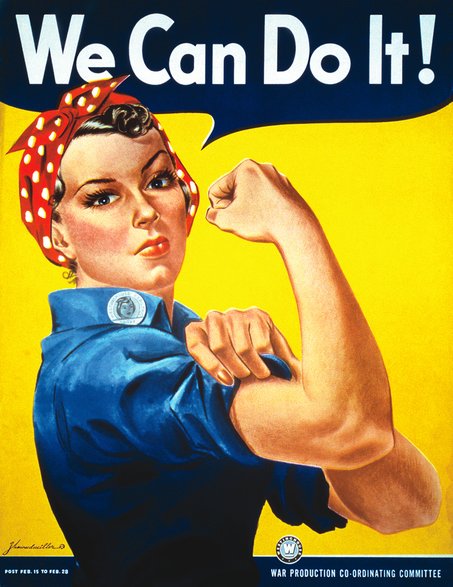 We Can Do It! (w wolnym tłum. Damy radę) – amerykański plakat stworzony w 1942 r. przez J. Howarda Millera