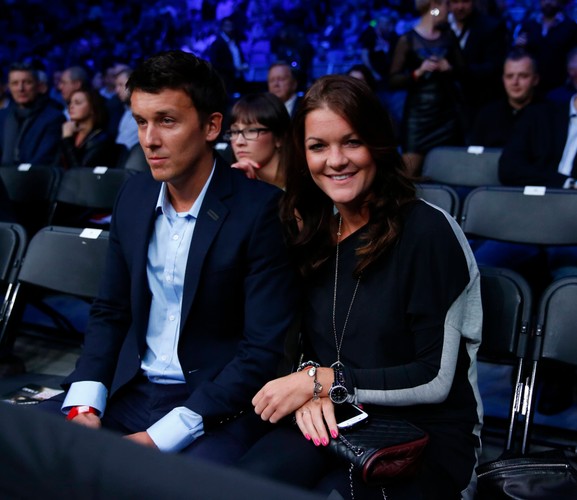 Agnieszka Radwańska przyszła z chłopakiem na walkę Adamka ze Szpilką