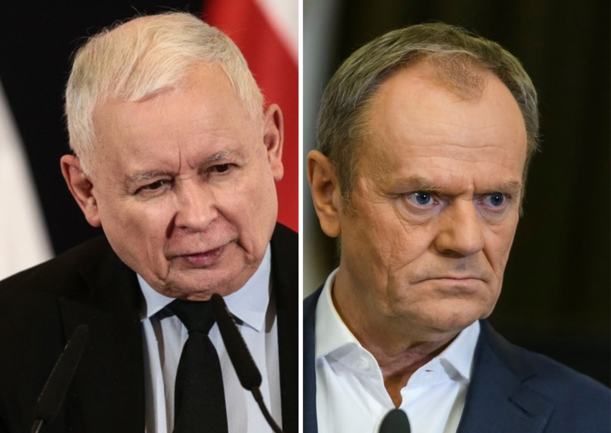 Jarosław Kaczyński, Donald Tusk