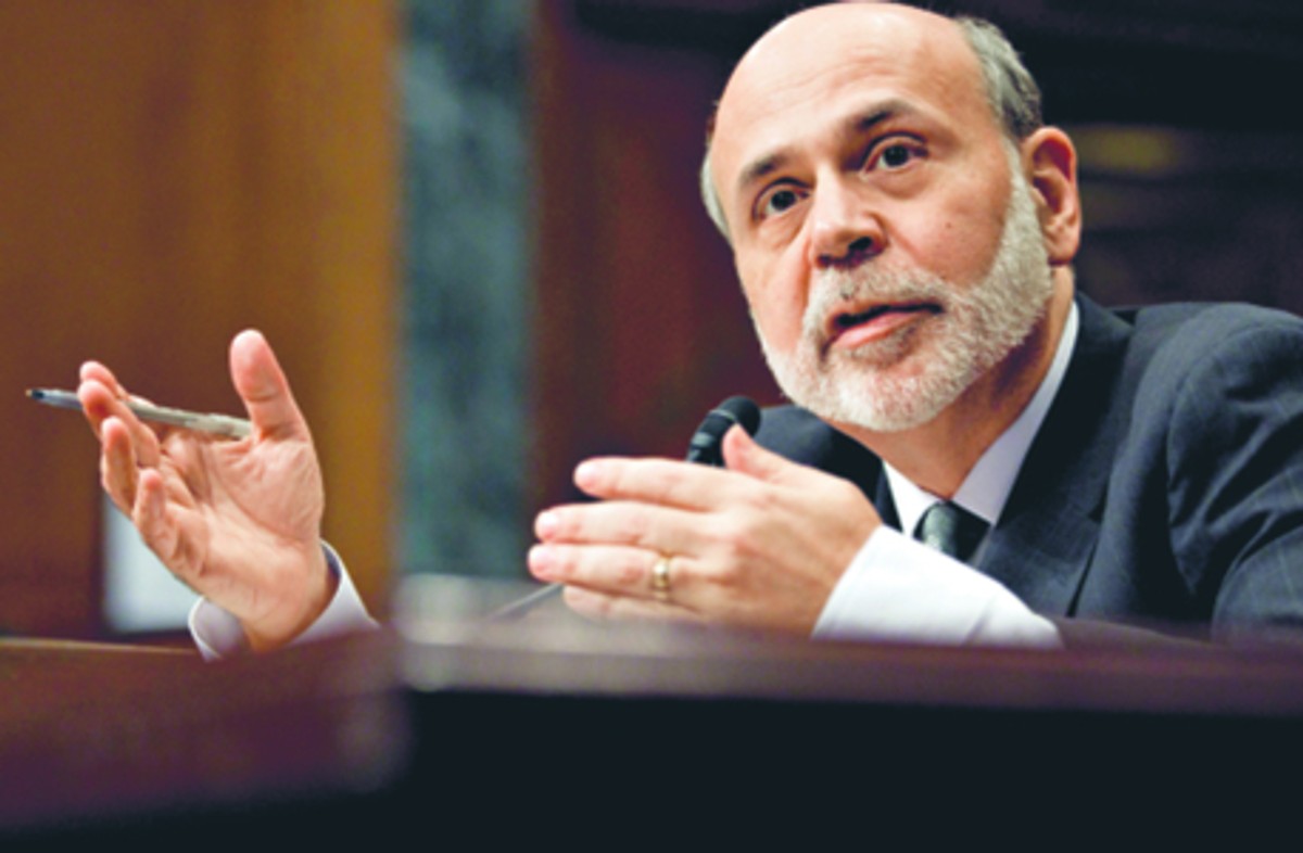 Bernanke ma cel: bezrobocie do 7 proc., inflacja 2 proc. Bloomberg