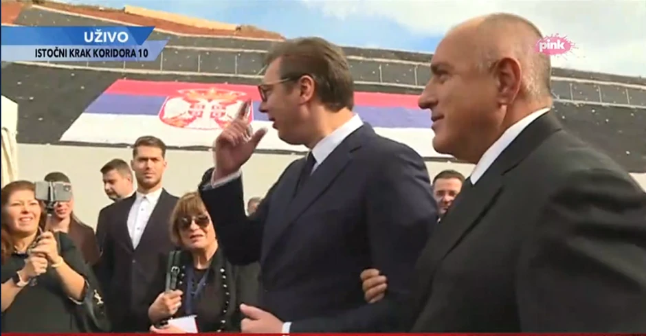 Vučić dočekao Borisova