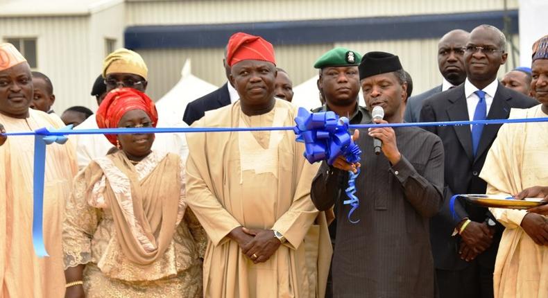 Yemi Osinbajo gives Ambode approval to repair airport road