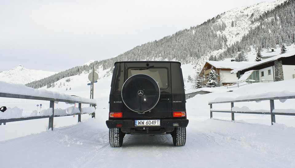 Mercedes G350 w Austrii