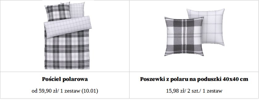 pościel polarowa