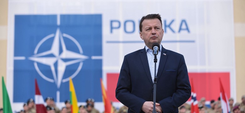 Błaszczak komentuje wykład Tuska: Maska opadła. Nie skorzystał z okazji, żeby zachować bezstronność