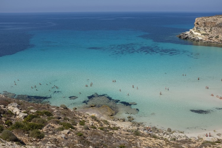 5. Spiaggia dei Conigli Lampedusa, Sycylia