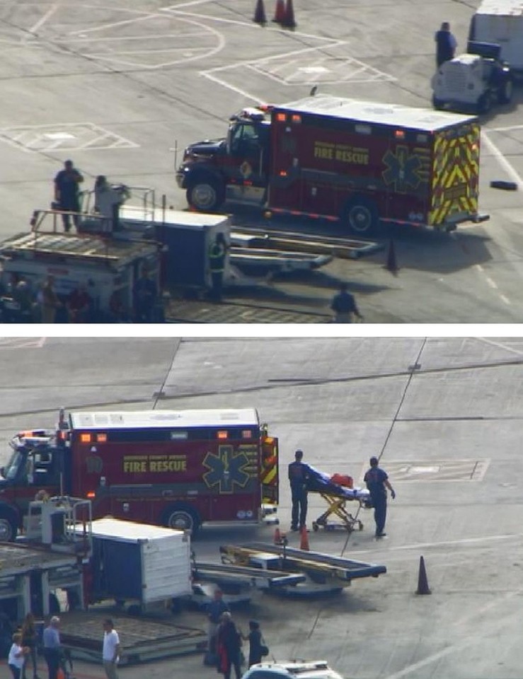 USA AIRPORT SHOOTING (Shooting at airport of Fort Lauderdale)