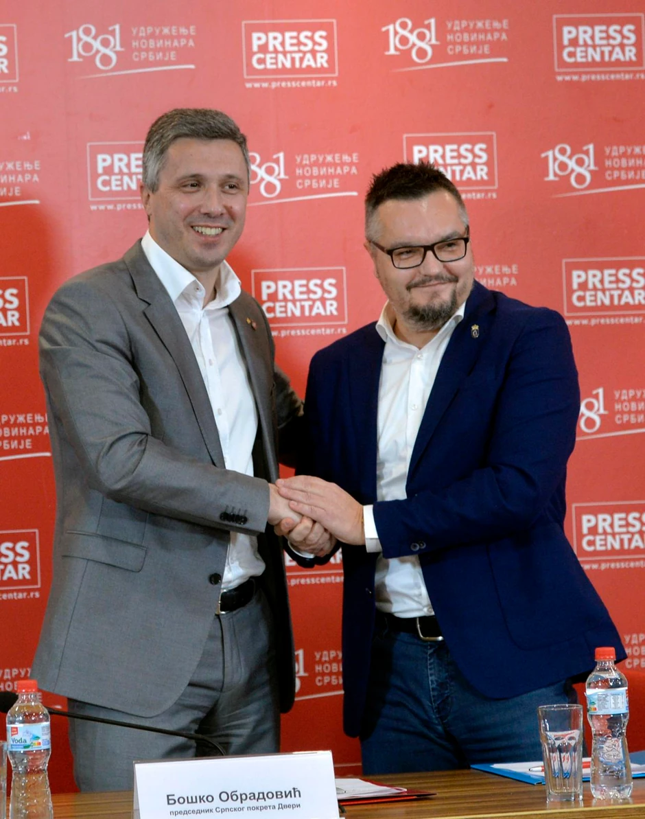 Boško Obradović i Žika Gojković