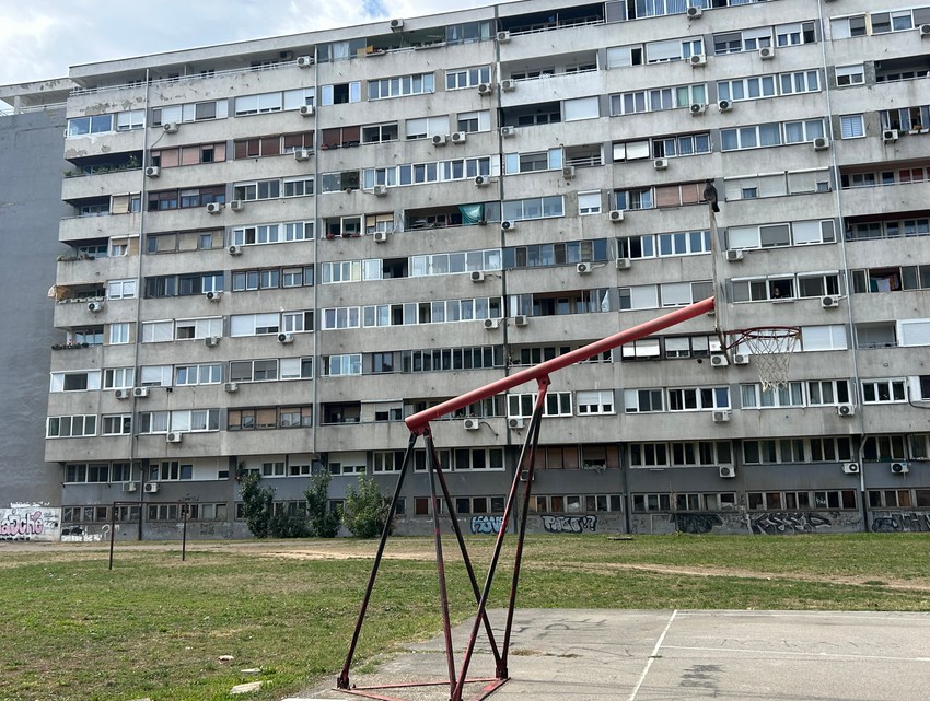 Mesto gde je Zdravka pogođena