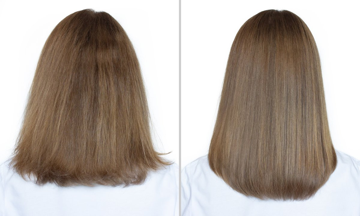 Niewiarygodne, iż to szamponowe serum keratynowe tyle kosztuje. Daje efekt laminacji za kilkaset zł