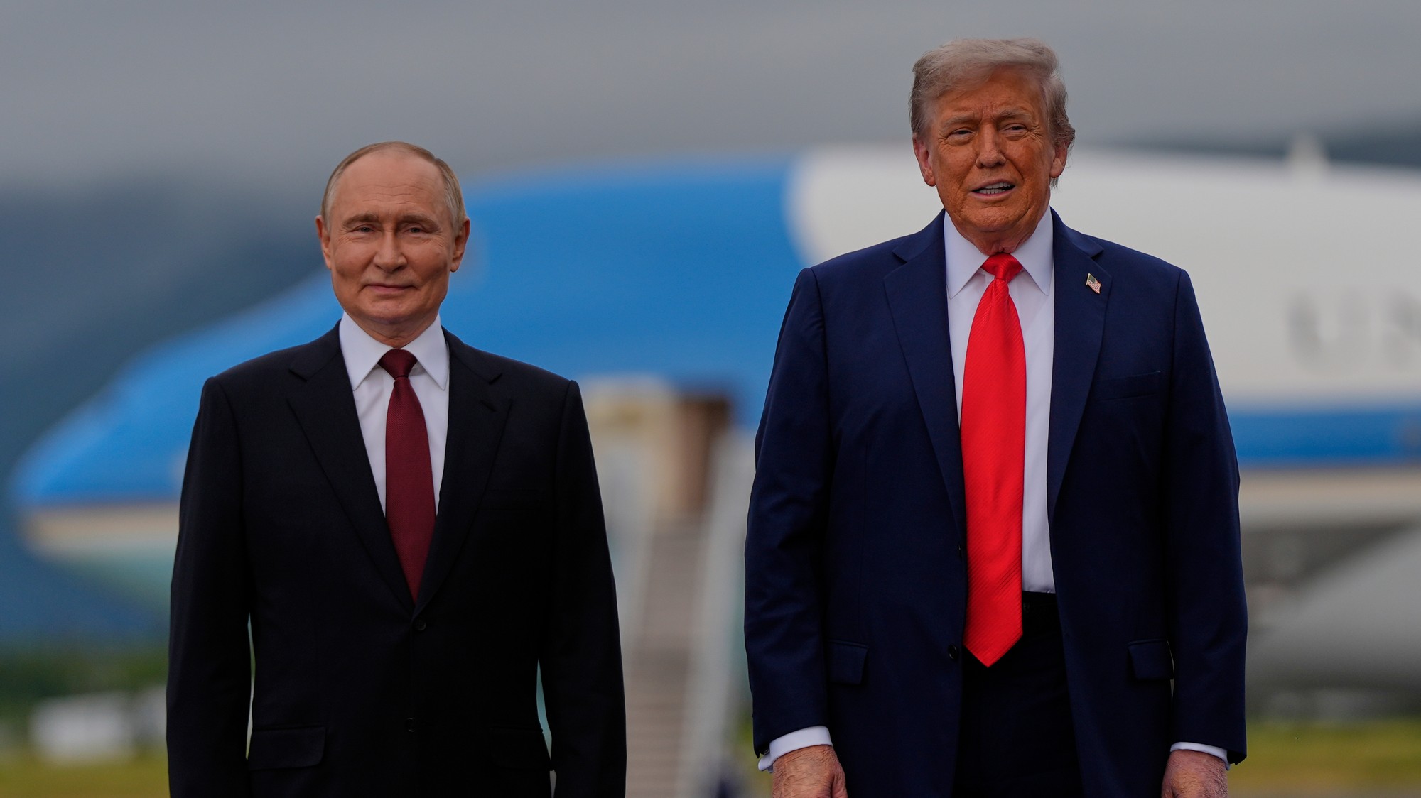 Vladimir Putin a Donald Trump.
