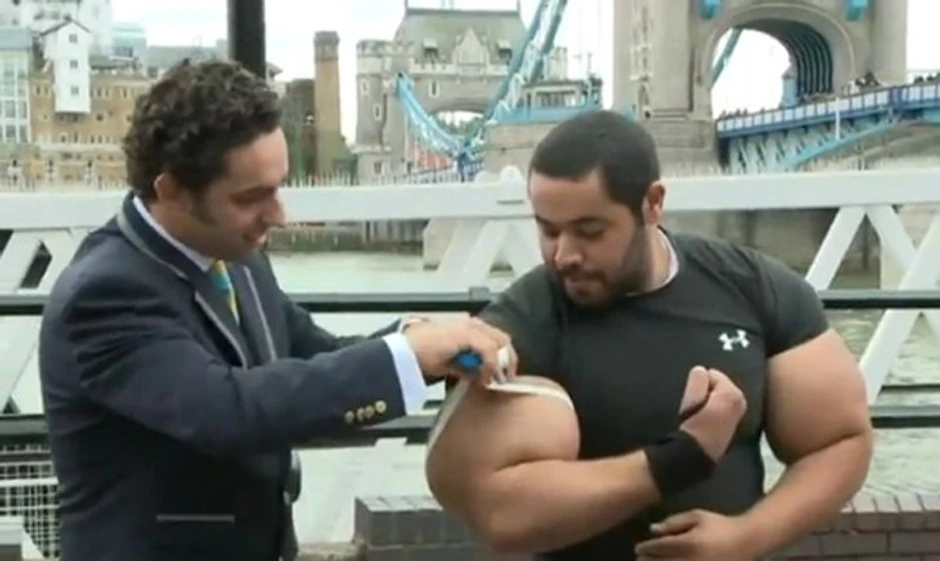 Mustafa želi da doda bicepsima još 20 centimetara u obimu