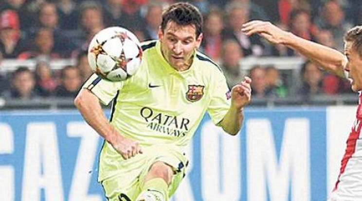 Messi felért a csúcsra
