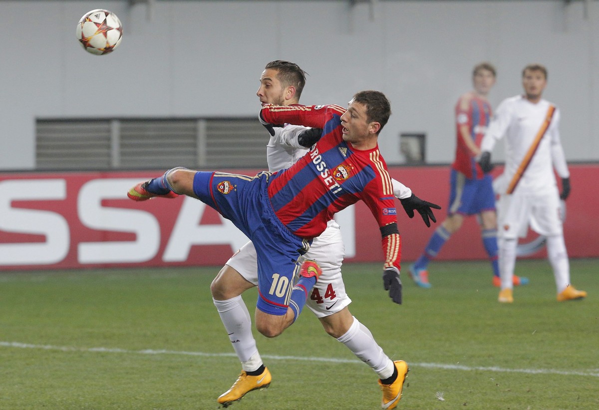 Liga Mistrzów: Roma nie wygrała w Moskwie. Remis w meczu z CSKA. WIDEO