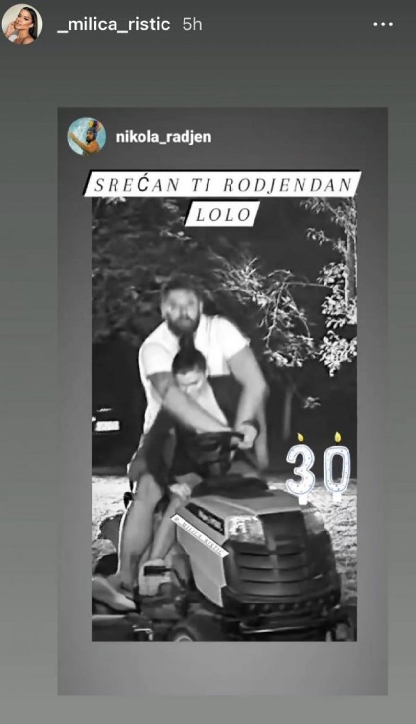 Nikola Rađen i Milica Ristć