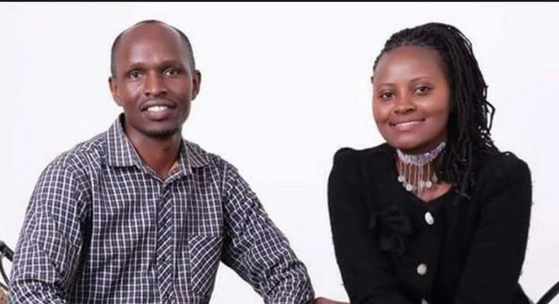 Paul Waithaka and Joyce Wanjiru. Their wedding was cancelled on November 3 over claims that they did not meet church standards