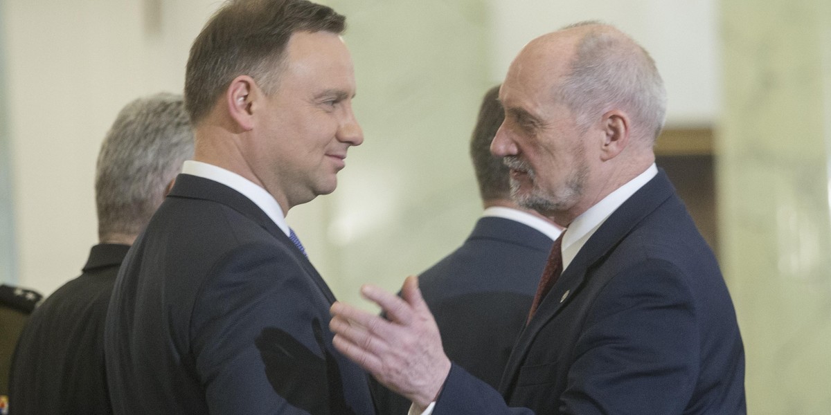 Andrzej Duda i Antoni Macierewicz