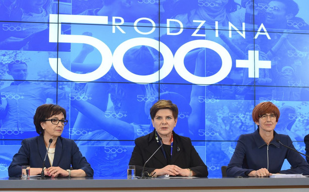 Beata Szydło: Program 500+ trafi do Sejmu 2 lutego