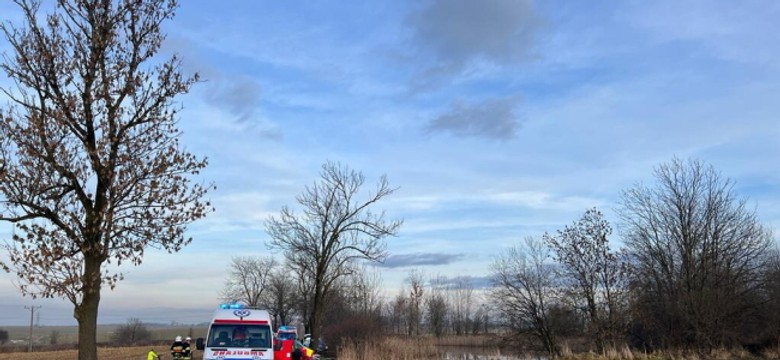 Śmierć na drodze w okolicach Gliwic. Nie żyje trzech mężczyzn