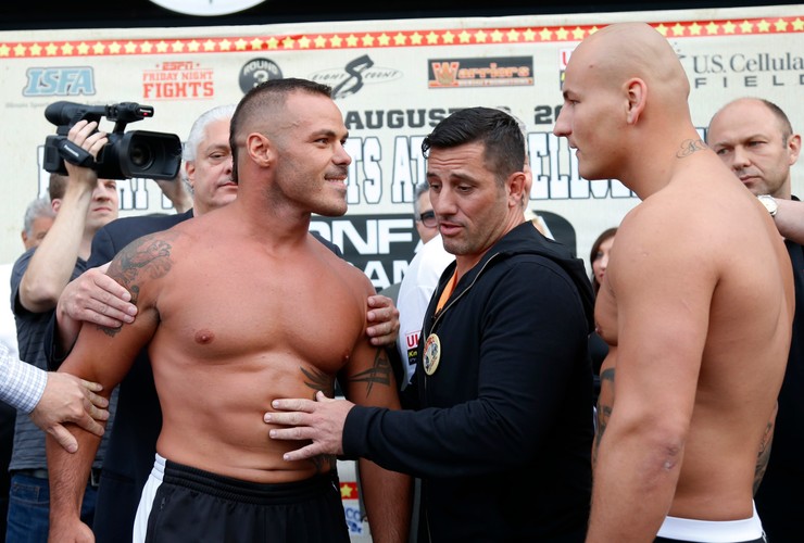 Szpilka i Mollo stanęli na wadze