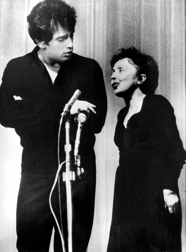 Edith Piaf i jej mąż Théophanis Lamboukas, czyli Theo Sarapo w 1962 roku