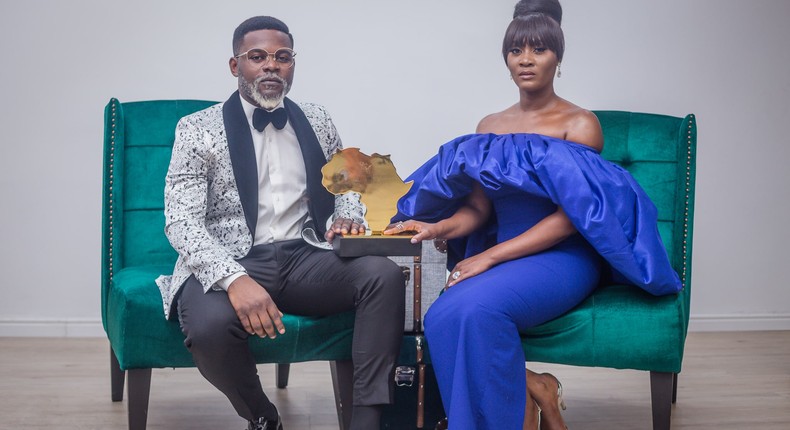 The Future Awards Africa hosts, Falz and Toni Tones