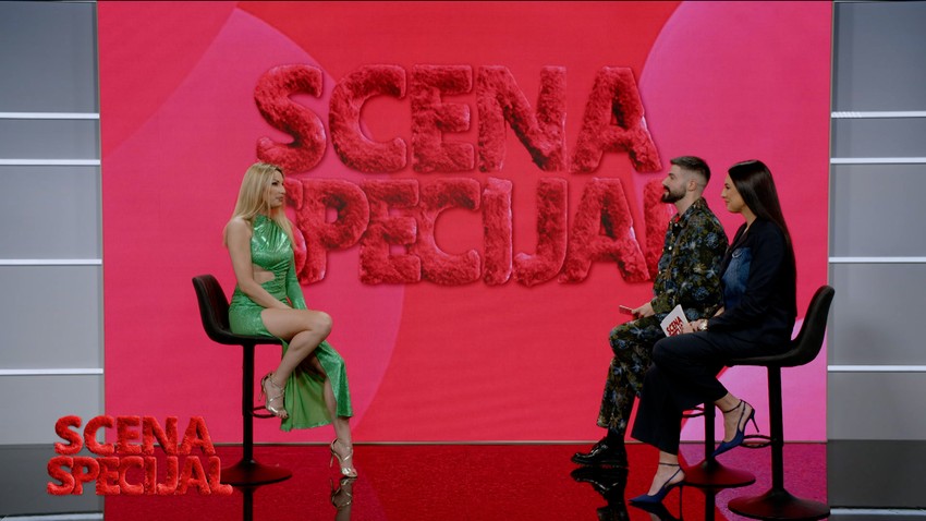 Rada Manojlović gošća emisije Scena Specijal na TV Blic