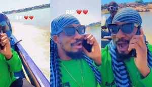 Nollywood actor dies from drowning shortly after posting video of scary boat ride