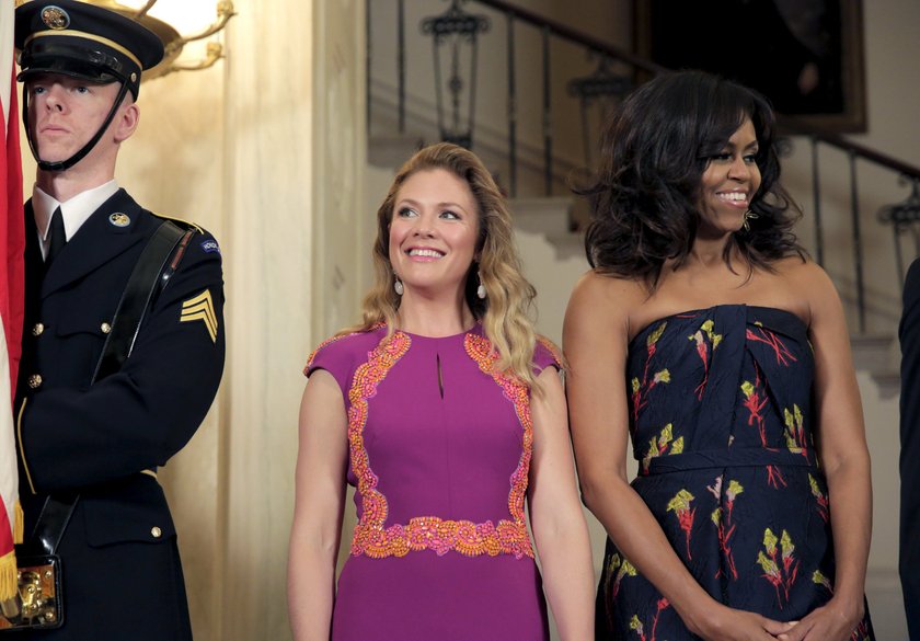 Sophie Gregoire-Trudeau i Michelle Obama