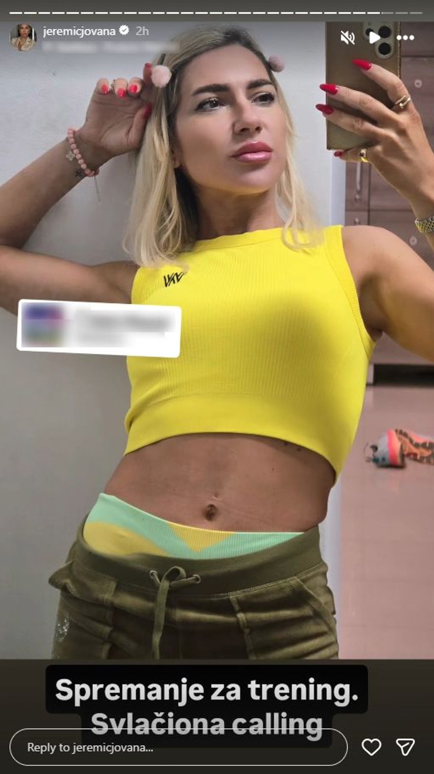 Jovana Jeremić, objava