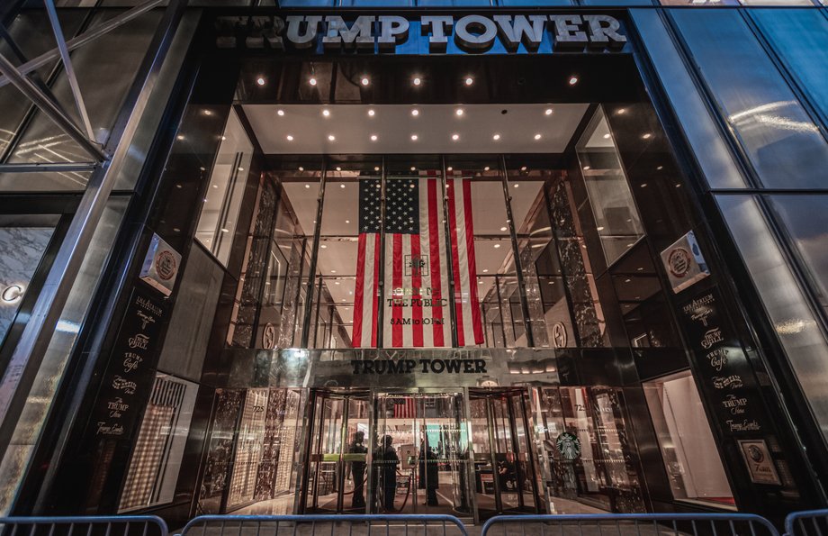 Trump Tower na Manhattanie