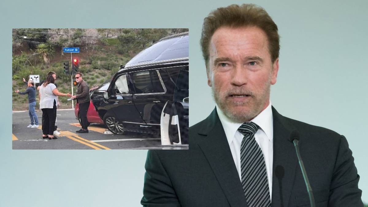 Arnold Schwarzenegger miał wypadek w Los Angeles