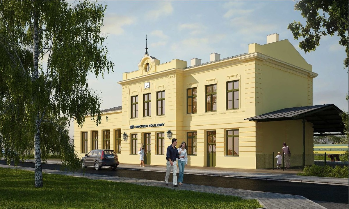 Dworzec w Wieliczce