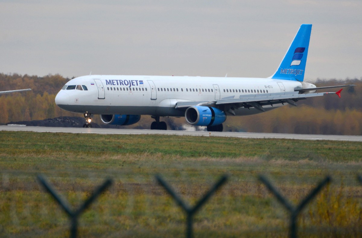 Samolot rosyjskich linii Metrojet.