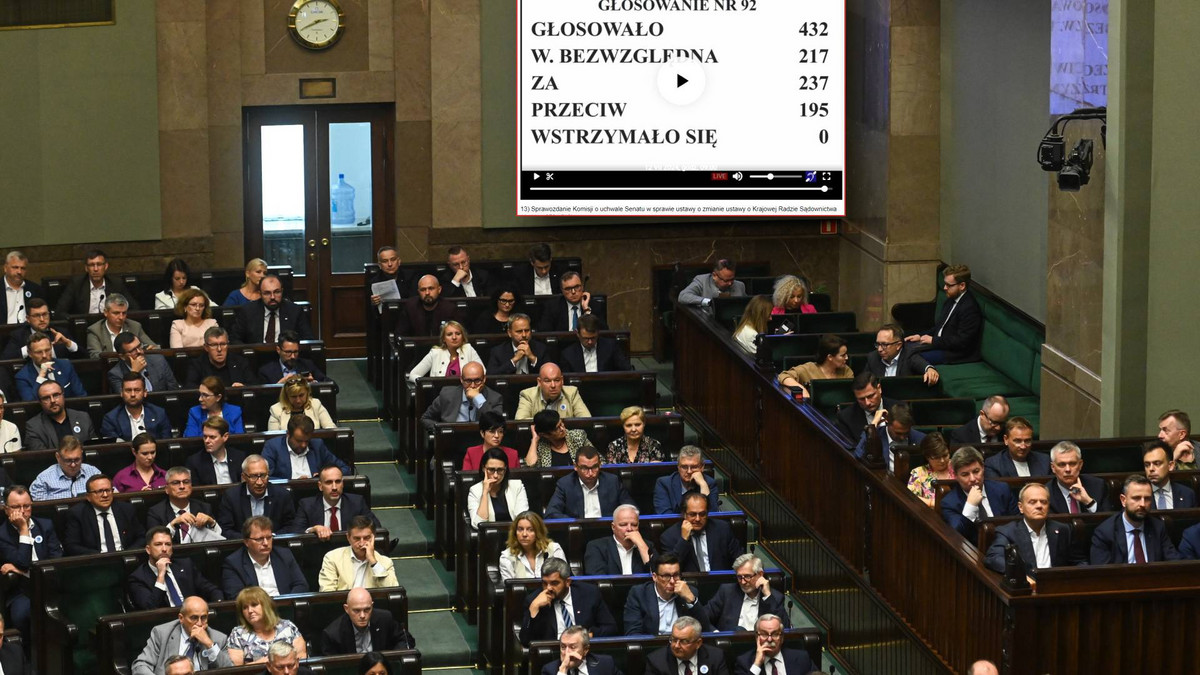 Sejm nie miał wątpliwości. Nowa KRS bez neosędziów. Co zrobi prezydent?