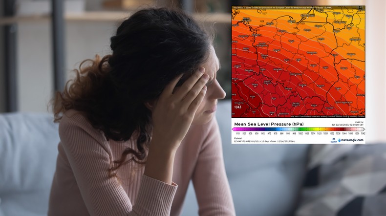 Szykuje się gwałtowny wzrost ciśnienia atmosferycznego (screen: kachelmanwetter.de)